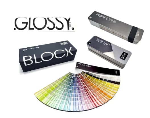 NCS Kleurenwaaiers - Index, Glossy en Block